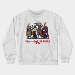 Cheesecake & Dragons Crewneck Sweatshirt